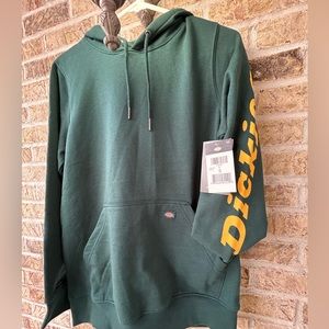WOMENS GREEN DICKIES HOODIE